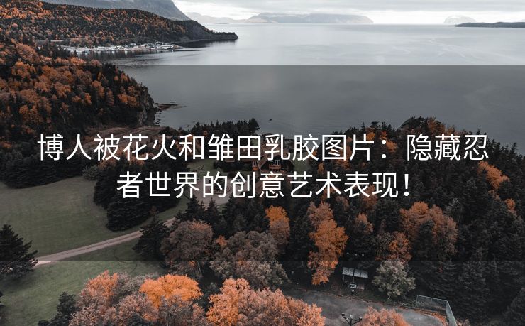 博人被花火和雏田乳胶图片：隐藏忍者世界的创意艺术表现！