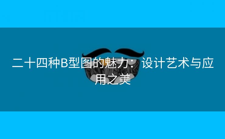 二十四种B型图的魅力：设计艺术与应用之美