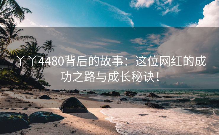 丫丫4480背后的故事：这位网红的成功之路与成长秘诀！