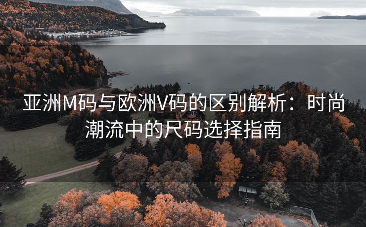 亚洲M码与欧洲V码的区别解析：时尚潮流中的尺码选择指南