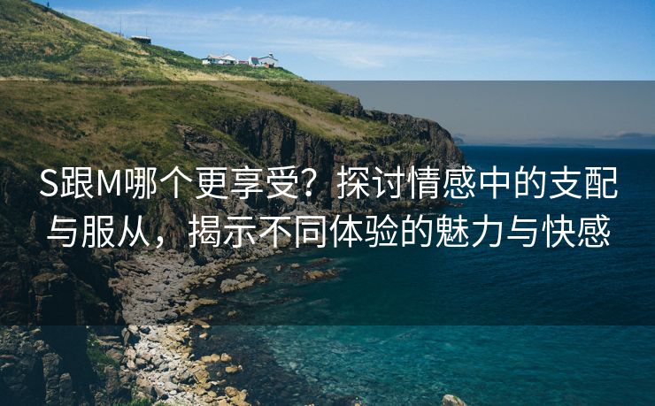 S跟M哪个更享受？探讨情感中的支配与服从，揭示不同体验的魅力与快感
