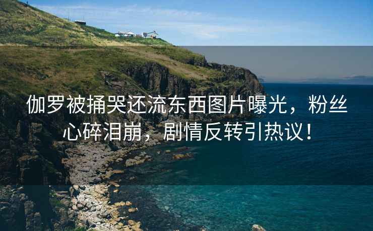 伽罗被捅哭还流东西图片曝光，粉丝心碎泪崩，剧情反转引热议！
