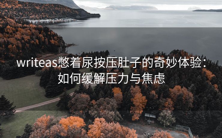 writeas憋着尿按压肚子的奇妙体验：如何缓解压力与焦虑