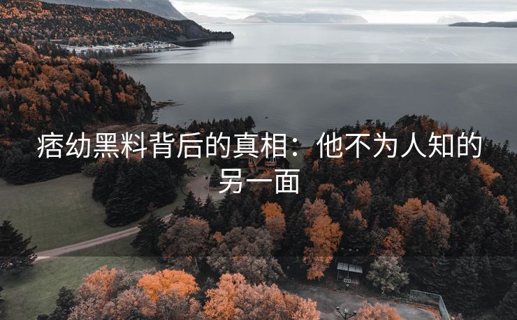 痞幼黑料背后的真相：他不为人知的另一面