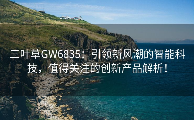 三叶草GW6835：引领新风潮的智能科技，值得关注的创新产品解析！