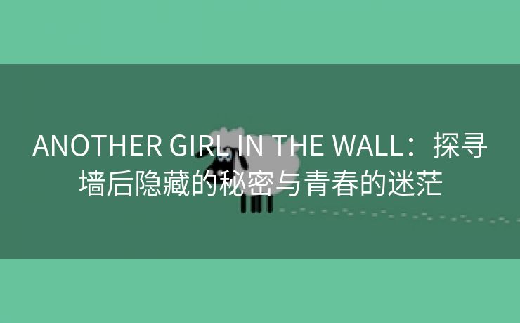 ANOTHER GIRL IN THE WALL：探寻墙后隐藏的秘密与青春的迷茫