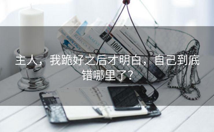 主人，我跪好之后才明白，自己到底错哪里了？