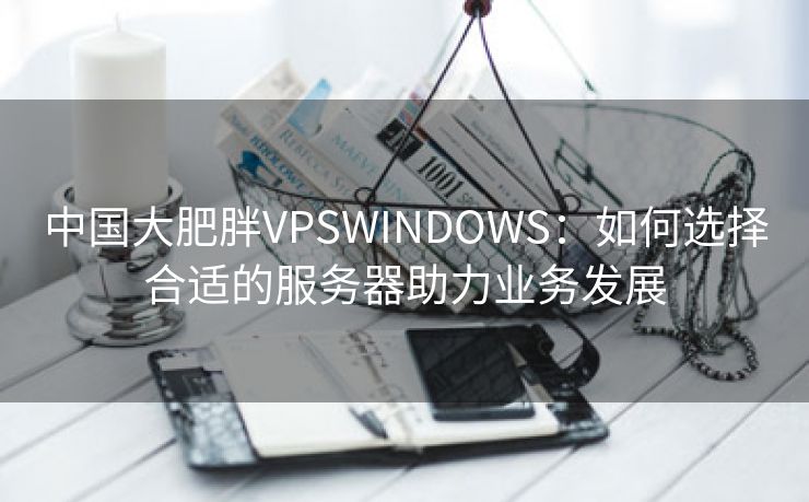 中国大肥胖VPSWINDOWS：如何选择合适的服务器助力业务发展