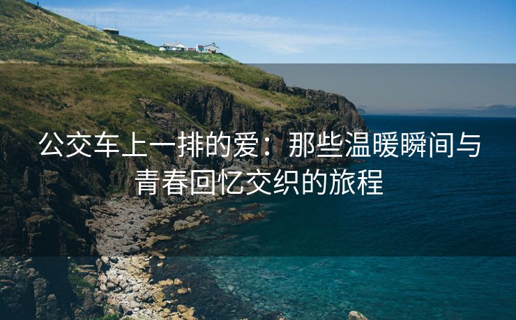 公交车上一排的爱：那些温暖瞬间与青春回忆交织的旅程